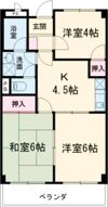 Twin Avenue A棟の間取り画像