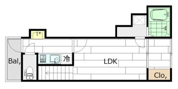 M Terrace藤垂園 弐番館の間取り画像