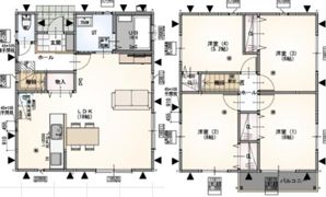 グランソフィア上新郷ヴィレッジ Dの間取り画像