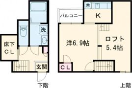ADC津福の間取り画像