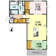 リ：エストⅡの間取り画像