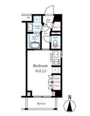ガリシア千鳥町の間取り画像