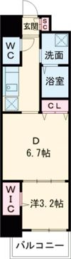 メイクス大阪鶴見の間取り画像