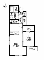 RO kurosunadaiの間取り画像