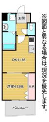オーヴィジョンクラス浅香通りの間取り画像