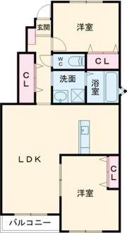 Lbloom馬場の間取り画像