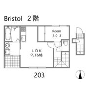 Bristol（ブリストル）の間取り画像