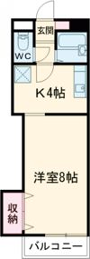 ウェルス武久Nの間取り画像