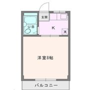 コーポ愛名Aの間取り画像