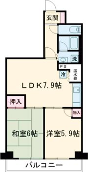 パスコグランドマンション青梅の間取り画像