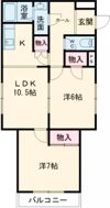 カミーリア神戸西の間取り画像
