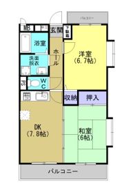 フォーハウス中野の間取り画像