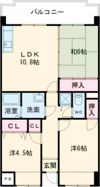 ジュネスコートAの間取り画像