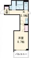 Casa Regio 神戸元町の間取り画像