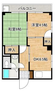 FORWEST住吉の間取り画像