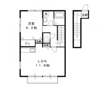 メゾン ド ヴィバーチェ Aの間取り画像
