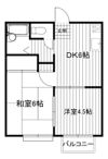 エステートピア三咲の間取り画像