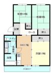 ハイツ高御堂D棟の間取り画像