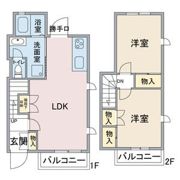 サンサン藤塚の間取り画像