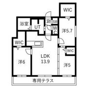Alivis宮の森の間取り画像
