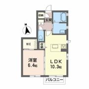 アルフラットBの間取り画像