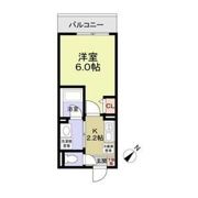 パルトネール横浜二俣川Aの間取り画像