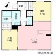 シャーメゾン三川の間取り画像