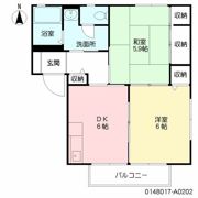 ディアス住吉の間取り画像