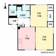フローリッシュ・サザン A棟の間取り画像