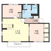 ディアス Bの間取り画像