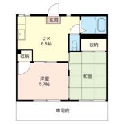 マロン ハイツの間取り画像