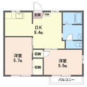 ドエルミハラDの間取り画像