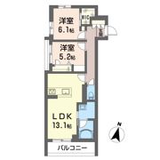 ヴァント サンクKの間取り画像
