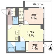 ヴァント サンクKの間取り画像