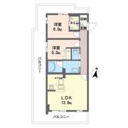 ヴァント サンクKの間取り画像