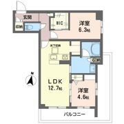 ヴァント サンクKの間取り画像