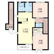 メゾン・K＆Kの間取り画像