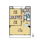 ル シャトレ吟松の間取り画像