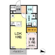 リバーヒルズの間取り画像