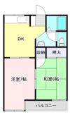 アークガーデン中山A棟の間取り画像