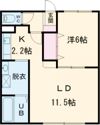 レジェルの間取り画像