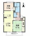 シャルム・ローズの間取り画像
