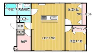 ウエストコート宇品の間取り画像