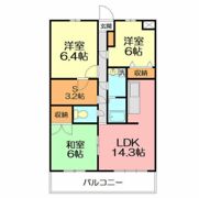 フロラシオンの間取り画像
