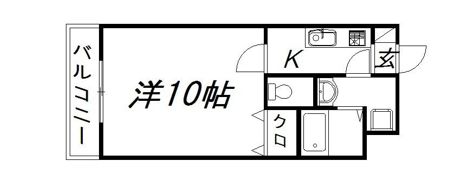 たちばな弐番館の間取り画像