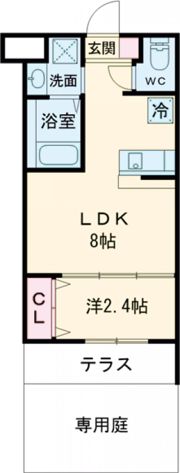 リアコート千里丘2NORTHの間取り画像