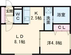 CONAN相生の間取り画像