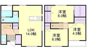 アンジュール A棟の間取り画像