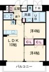 プレリス鶴?緑地グランガーデリアの間取り画像