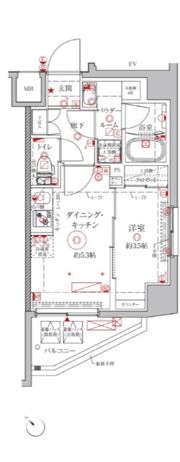 クレイシアIDZ練馬富士見台の間取り画像